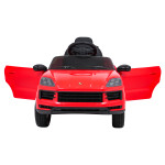 Elektrické autíčko - Porsche Cayenne - červené
